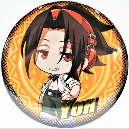 【A.葉】シャーマンキング ぷちった！箔押し缶バッジ