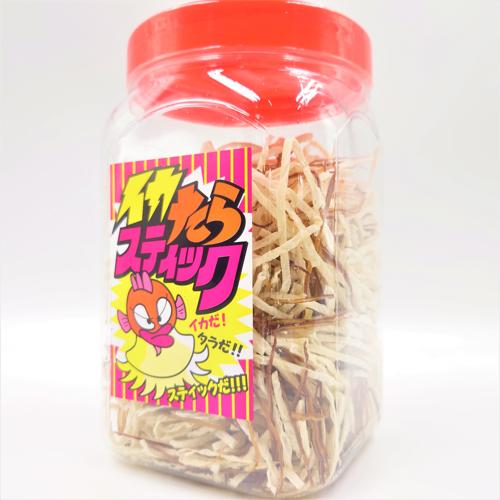 【B.イカたらスティック】オリジナル珍味ポット ※入荷次第配送