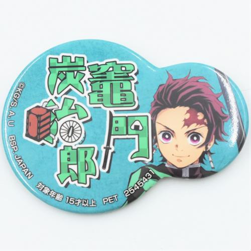 [A. Tanjiro Kamado] Kimetsu no Yaiba Nikoichi Can Badge