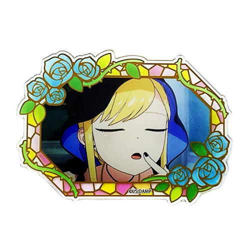 【D.アリス(青薔薇枠)】死神坊ちゃんと黒メイド アクリルバッジ