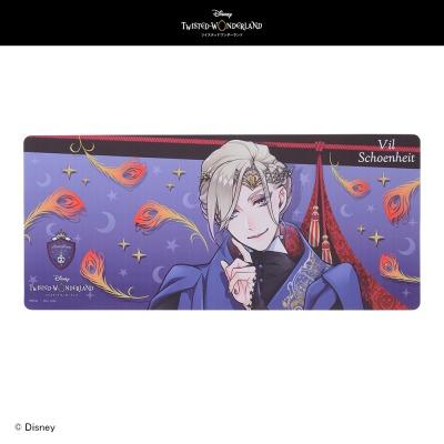 【C.ヴィル・シェーンハイト】ディズニー ツイステッドワンダーランド プレミアムマルチラバーマット “スカラビア寮＆ポムフィオーレ寮”