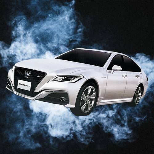 【B.ホワイト】RC TOYOTA CROWN RS