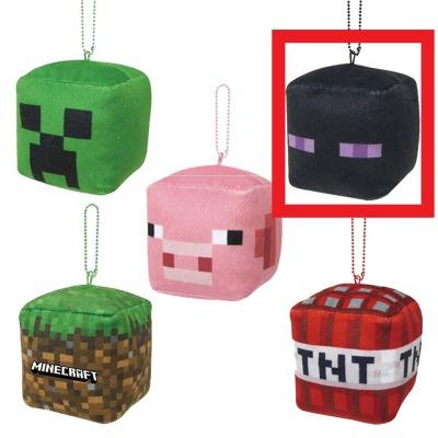 【B.エンダーマン】マインクラフト キューブボールチェーンマスコット　