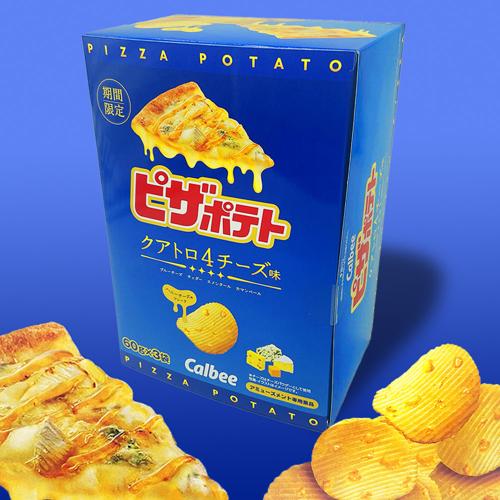 AMトレジャーBOXピザポテト＜クアトロチーズ味＞※賞味期限2022.04.30