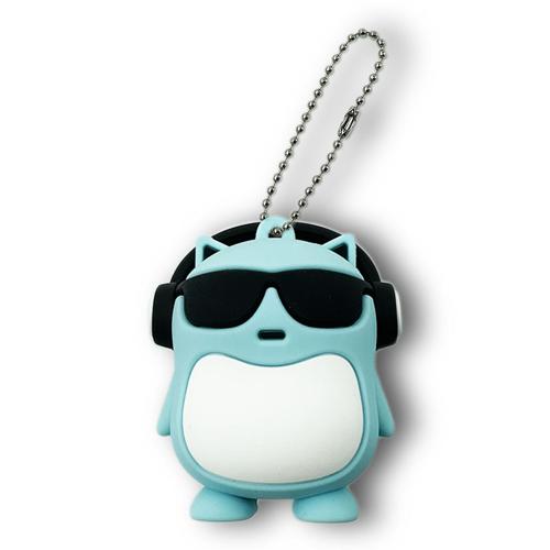 【B.サングラス】ブルーハムハム 立体ラバーマスコット