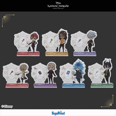 ディズニー ツイステッドワンダーランド 寮長デフォルメアクリルスタンド