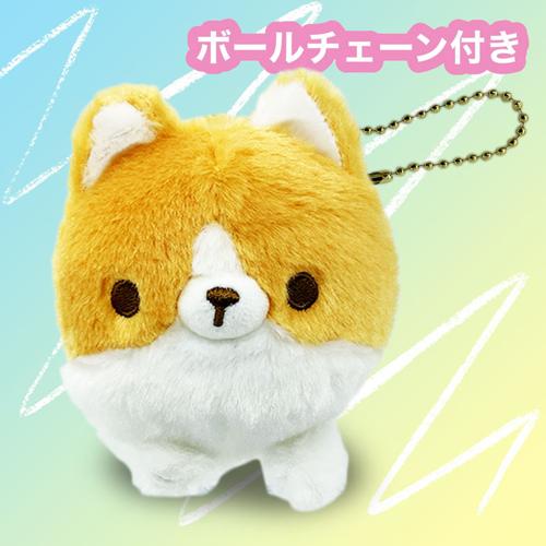 ■【E.コーギー】まんまるだわん!おーるすたー マスコットボールチェーン
