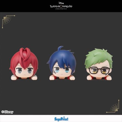 ディズニー ツイステッドワンダーランド ちょこのせ モアプラスフィギュア “リドル＆デュース＆トレイ”