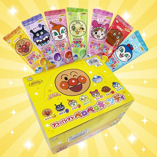 アンパンマンペロペロキャンディ25本入 ※賞味期限2022.7.31