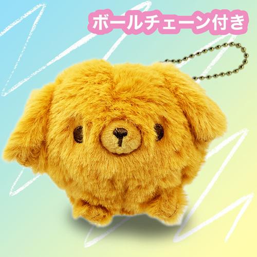 ［F.Syrian retriever (dog)］Manmaru Dawaan! Oru-Suta Mascot Ball Chain
