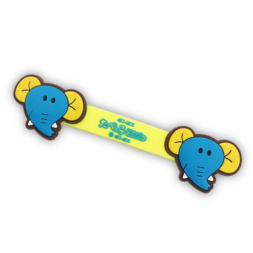 [I.Elephant & Elephant]Tabecco Animal Rubber Cord Holder