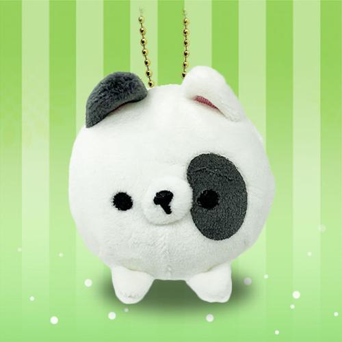 ［H.bull terrier］Manmaru Dawaan! Oroustar Petite Mascot Ball Chain