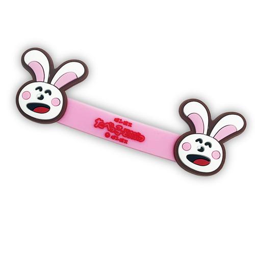 [E.Rabbits & Rabbits]Tabecco Animal Rubber Cord Holder