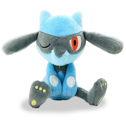 【D.リオル】ポケットモンスター くつろぎタイム ぬいぐるみ～ヒノアラシ・ミズゴロウ・ウソハチ・リオル～