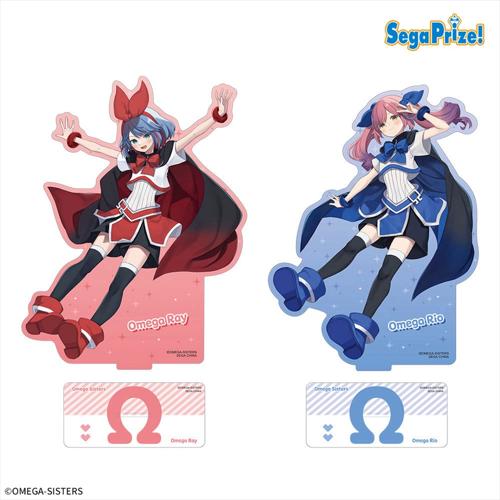 おめがシスターズ プラチナムザッカビッグアクリルスタンド
