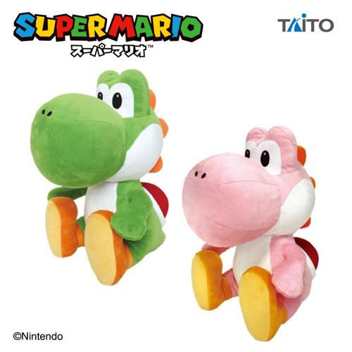 スーパーマリオ 特大サイズぬいぐるみ おすわりヨッシー