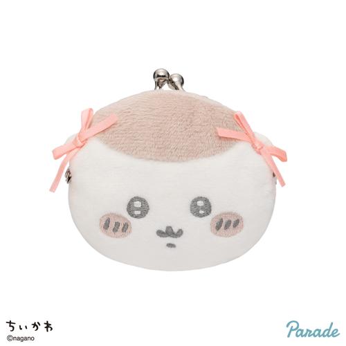 【くりまんじゅう】ちいかわ ミニがまぐち～リボン～