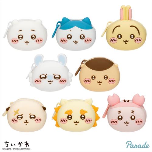 ちいかわ おかおミニシリコンポーチ
