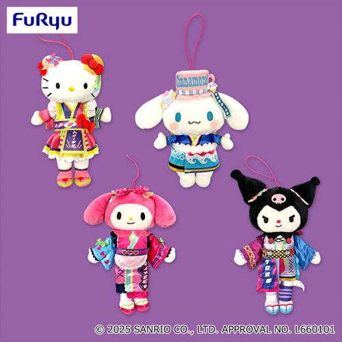 サンリオキャラクターズ ピューロランドコラボレーション ライブキャラぬいぐるみ