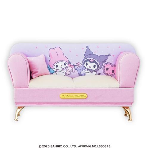 マイメロディ♡クロミ エンジェルソファー型ジュエリーボックス