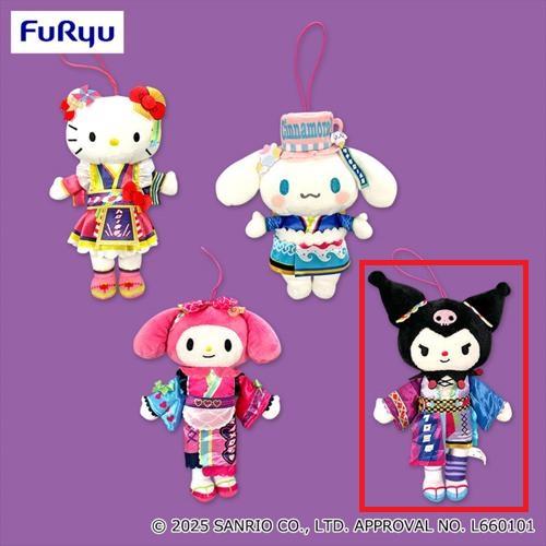 【クロミ】サンリオキャラクターズ ピューロランドコラボレーション ライブキャラぬいぐるみ