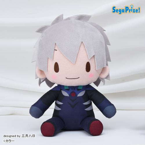 【カヲル(ノーマル)】エヴァンゲリオンシリーズ ふわぷちMぬいぐるみ “カヲル”