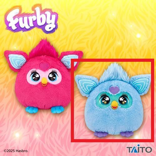 【ブルー】ファービー ぬいぐるみ