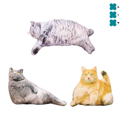 リアルでぶ猫クッション2