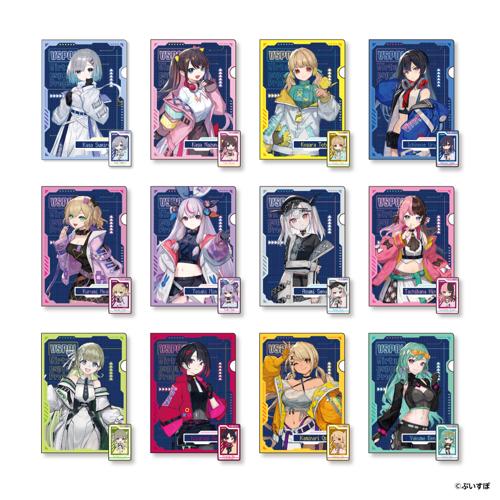 【第1弾】ぶいすぽっ!クリアファイル+クリアしおりセット』(全12種・ランダム)