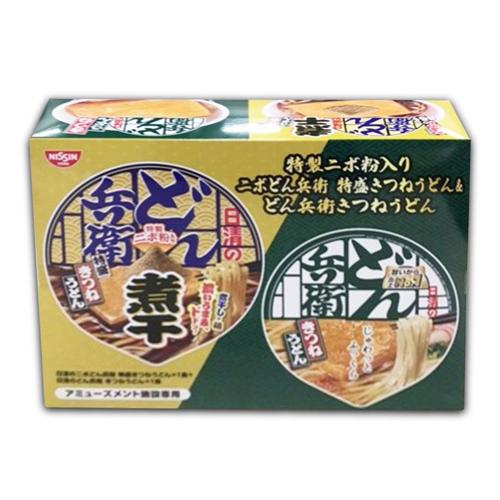ニボどん兵衛アソート 2P BOX ※賞味期限2025.12.10