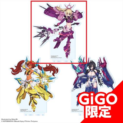 【皇巫 アマテラス 日蝕(エクリプス)】メガミデバイス アクリルスタンド ～GiGO限定～