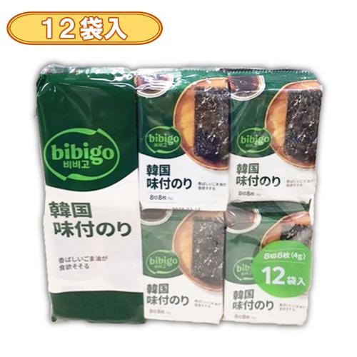 【12袋入】ビビゴ韓国味付のり ※賞味期限2026.3.12