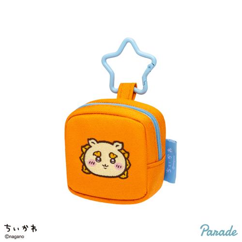 【シーサー】ちいかわ カラビナつき刺繍スクエアミニポーチ