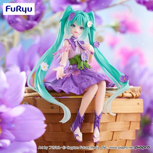 初音ミク ぬーどるストッパーフィギュア Flower Fairy-紫のコスモス-