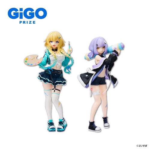 GiGO ぶいすぽ スケールフィギュア 6個セット play withpaint ぶいすぽっ！スケールフィギュア-Play with paint-vol.6 展開