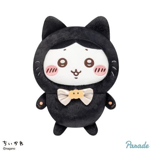 【ハチワレ】ちいかわ 黒猫のぬいぐるみ