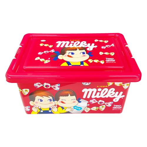 【レッド】不二家ミルキーコンテナ BOX ※賞味期限2026.6.1