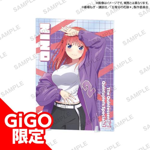 【中野二乃】五等分の花嫁＊ イラストアクリルボード ストリートパーカー ver.～GiGO限定～