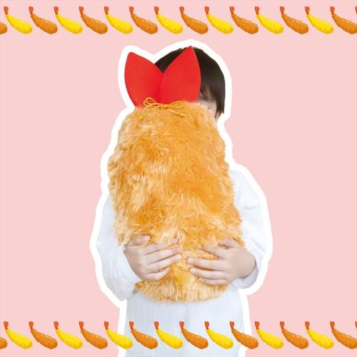  変身！エビフライBIGブランケット