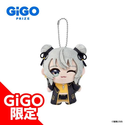 【黒金】猫麦とろろ ぬいぐるみマスコット～GiGO限定～