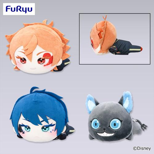 ディズニー ツイステッドワンダーランド ザ アニメーション 寝そべりBIGぬいぐるみ～エース・デュース・グリム～