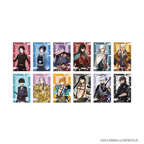 刀剣乱舞『イラストカード Dグループ』（全12種・ランダム）