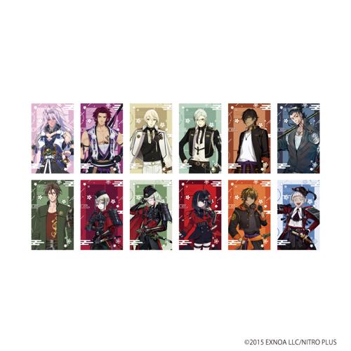 刀剣乱舞『イラストカード Fグループ』（全12種・ランダム）