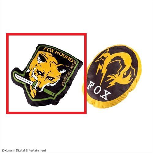 【FOX HOUND】METAL GEAR SOLID 部隊章ダイカットクッション