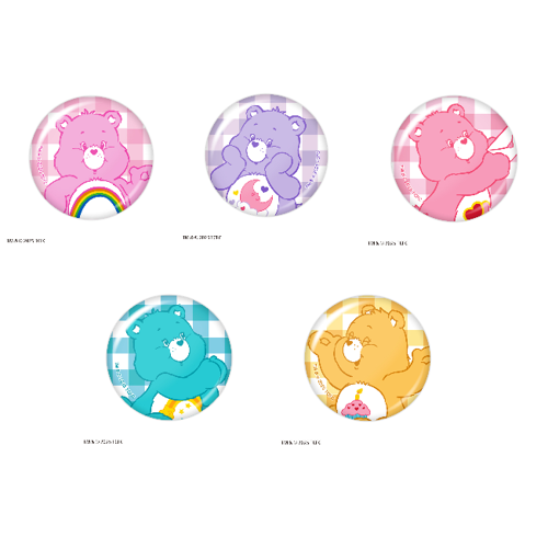 ケアベア『缶バッジノーマル』(全5種・ランダム)