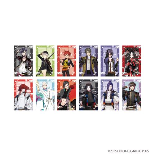 刀剣乱舞『イラストカード Hグループ』（全12種・ランダム）