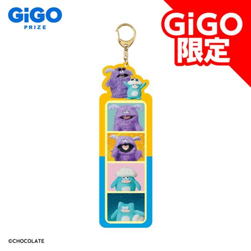 【オレンジ&ブルー】ホイッピ＆ラッピ 4カットフォトホルダー～GiGOグループのお店限定～