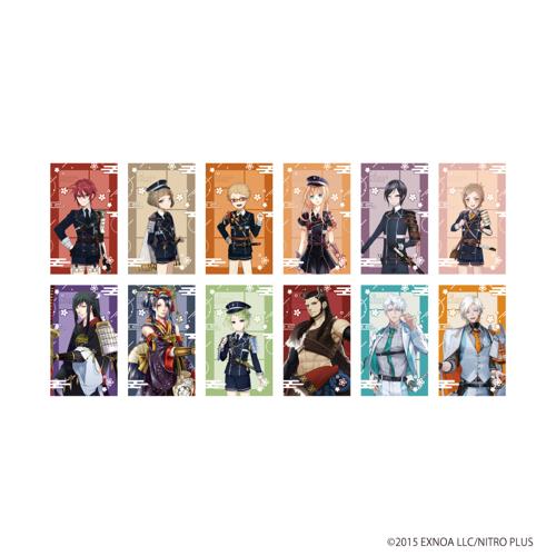 刀剣乱舞『イラストカード Jグループ』（全12種・ランダム）