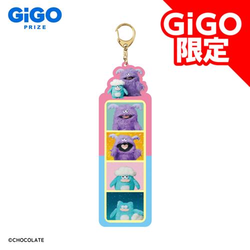 【ピンク&ブルー】ホイッピ＆ラッピ 4カットフォトホルダー～GiGOグループのお店限定～