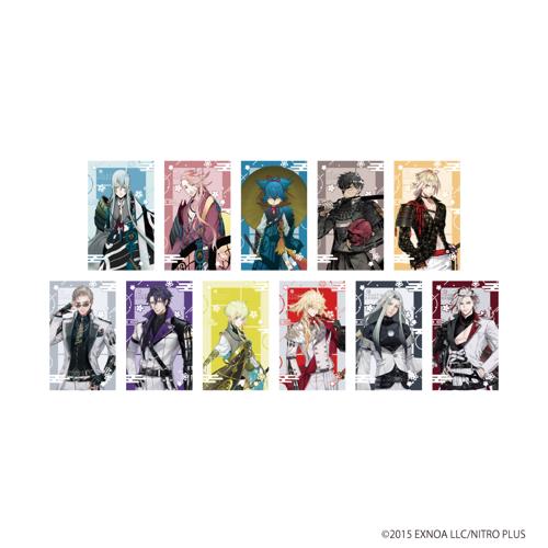 刀剣乱舞『イラストカード Gグループ』（全11種・ランダム）